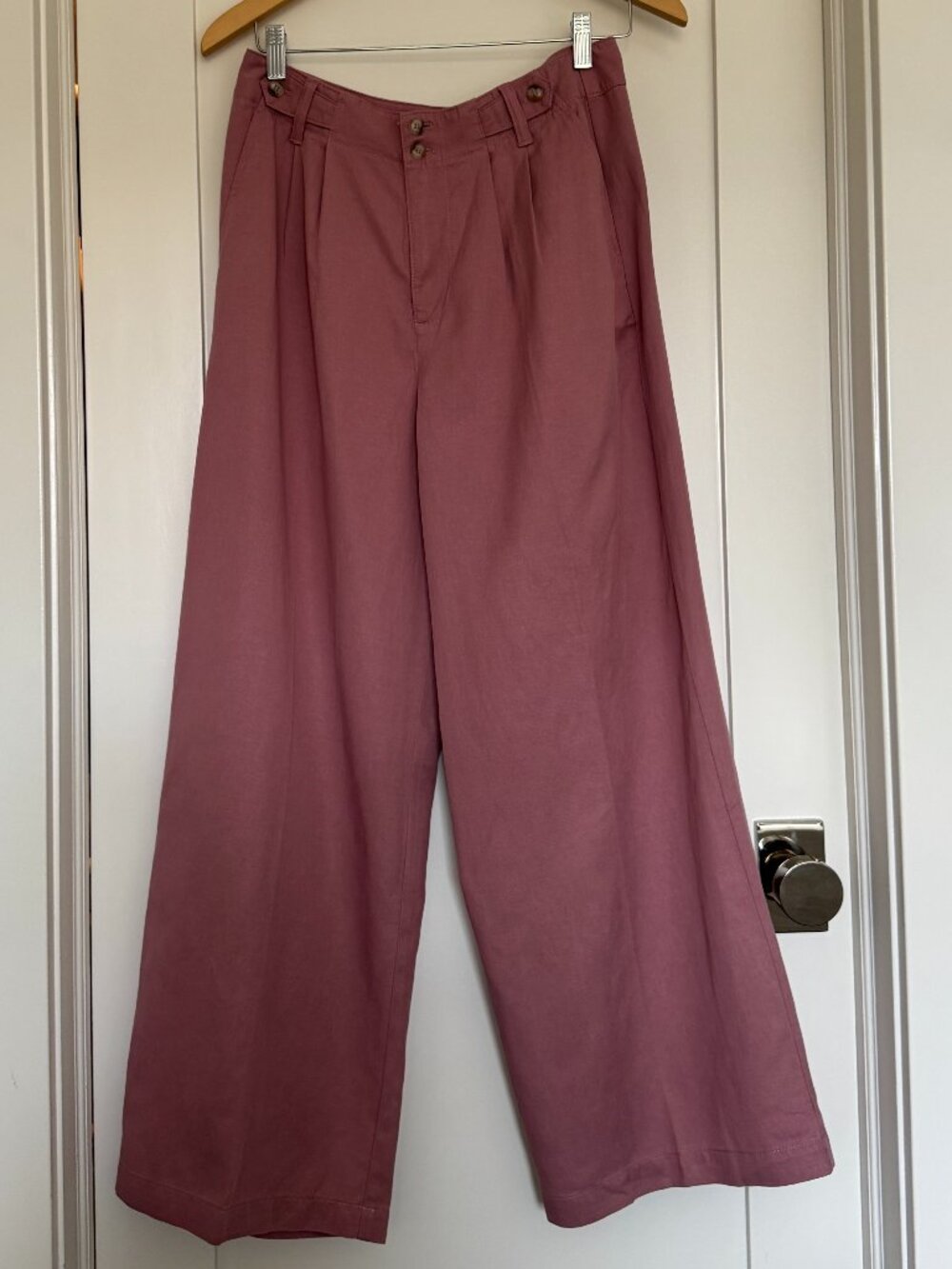 Madewell Harlow Trouser rose pink size 6P